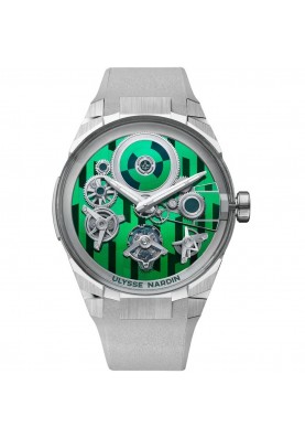 Ulysse Nardin Blast Free Wheel Silicon Green 45 mm 1760-401LE-8A-GREEN/3A